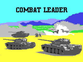 Combat Leader title screen for Commodore 64